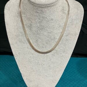 Elegant Silver Chain Necklace